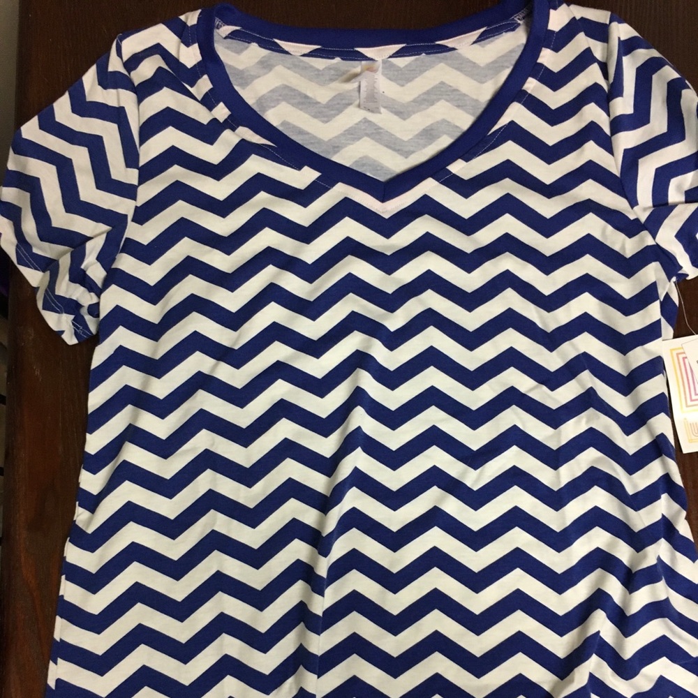 Blue and White Christy